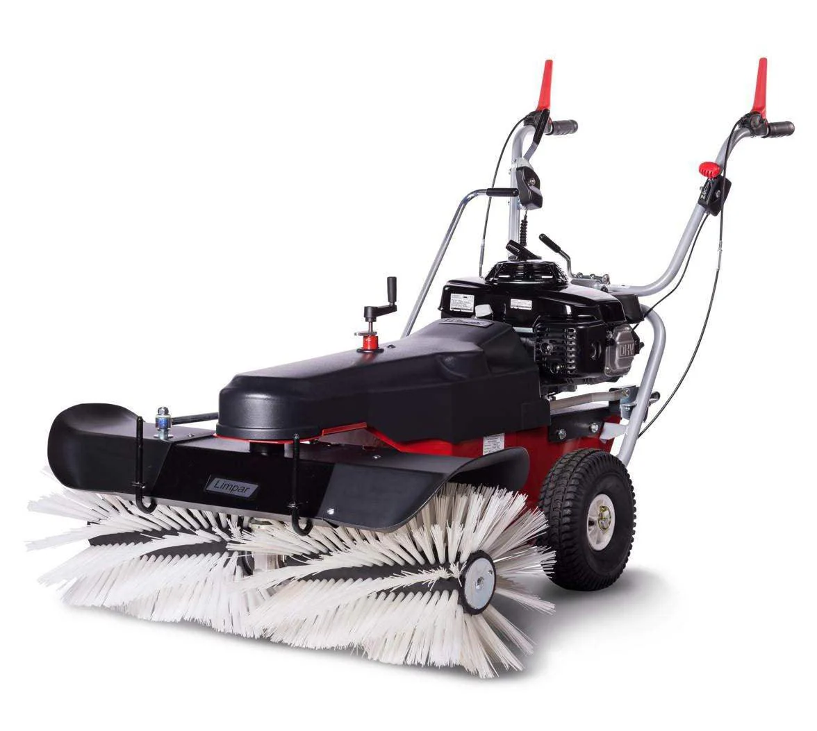 4F Schmutz- und Schneekehrmaschine GXV 160 Limpar 102 mit Winterkehrbürstensatz