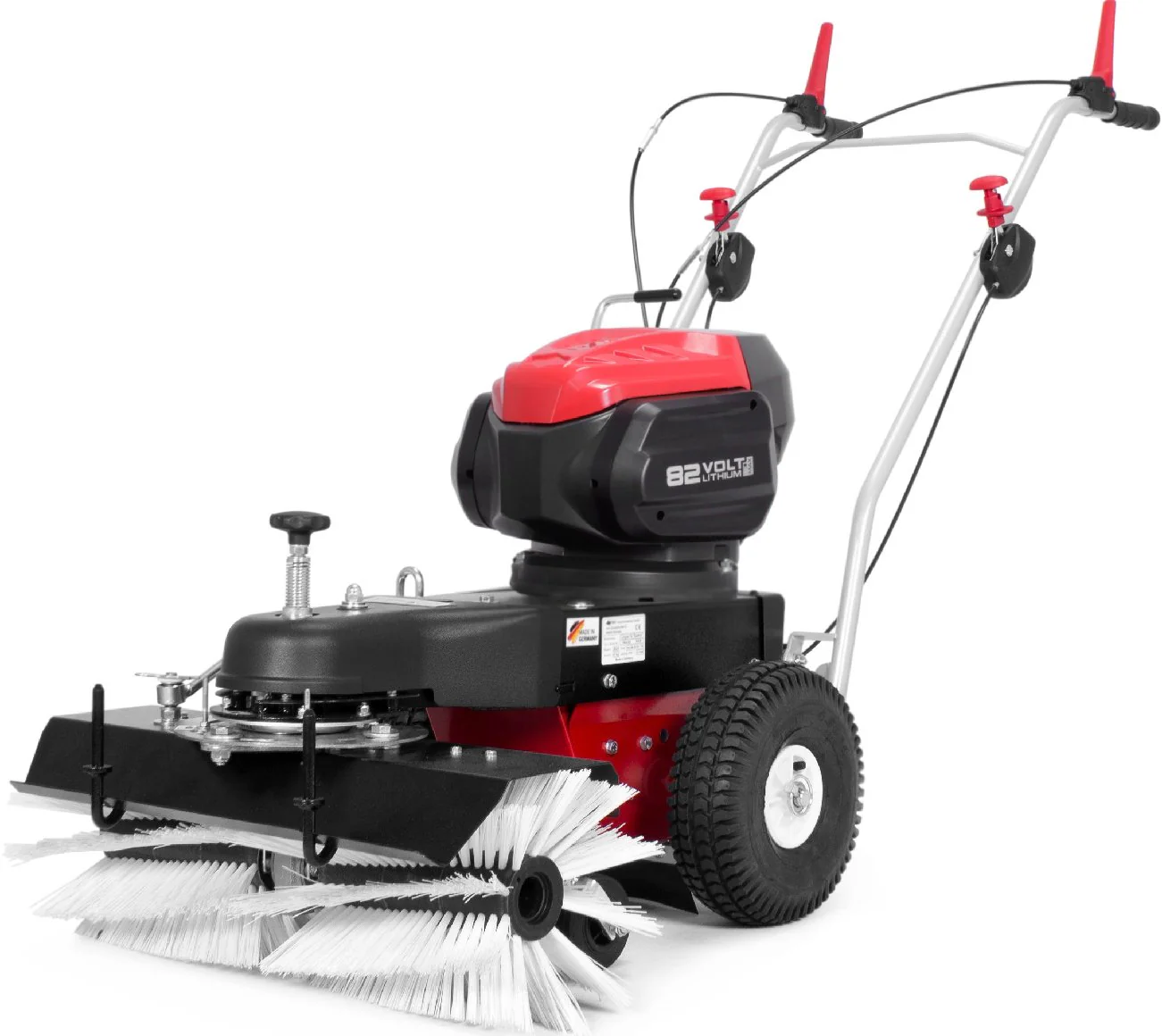 4F Schmutz- und Schneekehrmaschine Limpar 74 "Switch" Cramer Powerhead 82V - Geräteträger ohne Akku, Ladegerät und Bürste