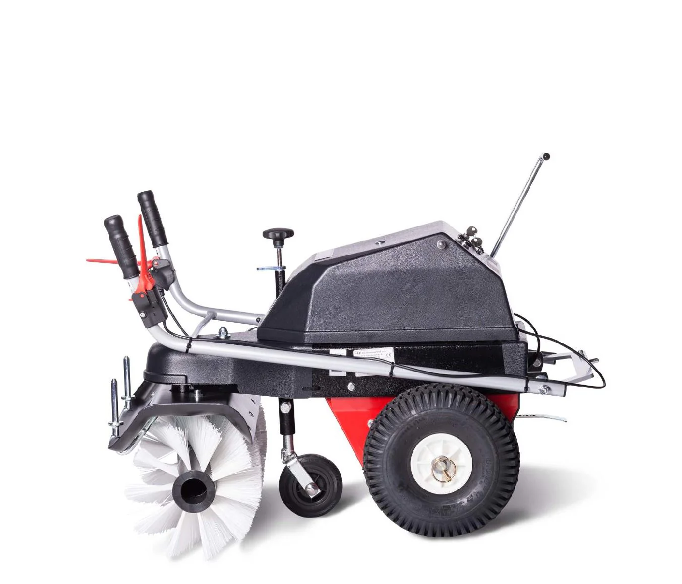 4F Schmutz- und Schneekehrmaschine Limpar Akku 26 mit Kehrbürstensatz - Image 6