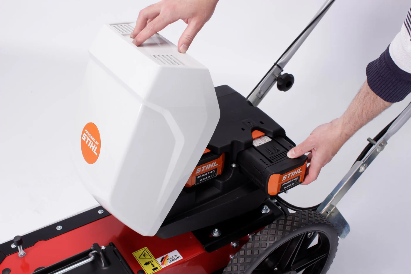 4F Wildkrautbürste Limpar Turbo IV mit Stihl AP Powerhead - ohne Akkus und Ladegerät - Image 3