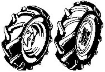 Agria Paar Triebräder 0190 112