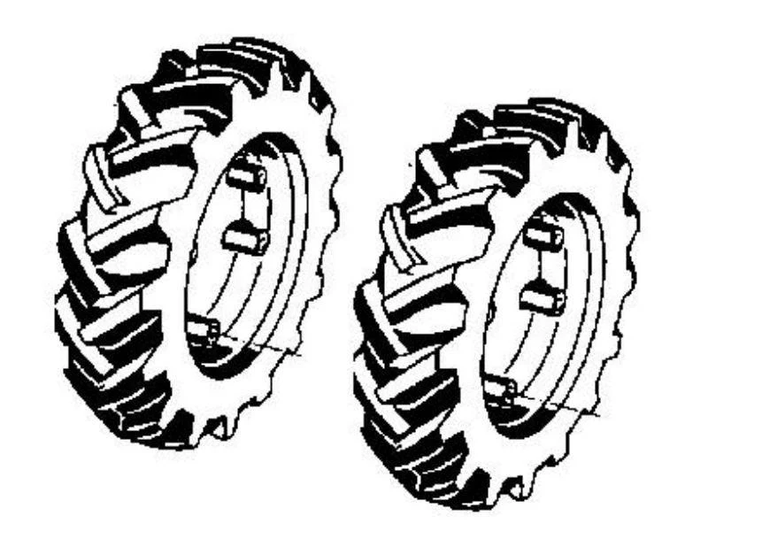 Agria Paar Triebräder 8190 261