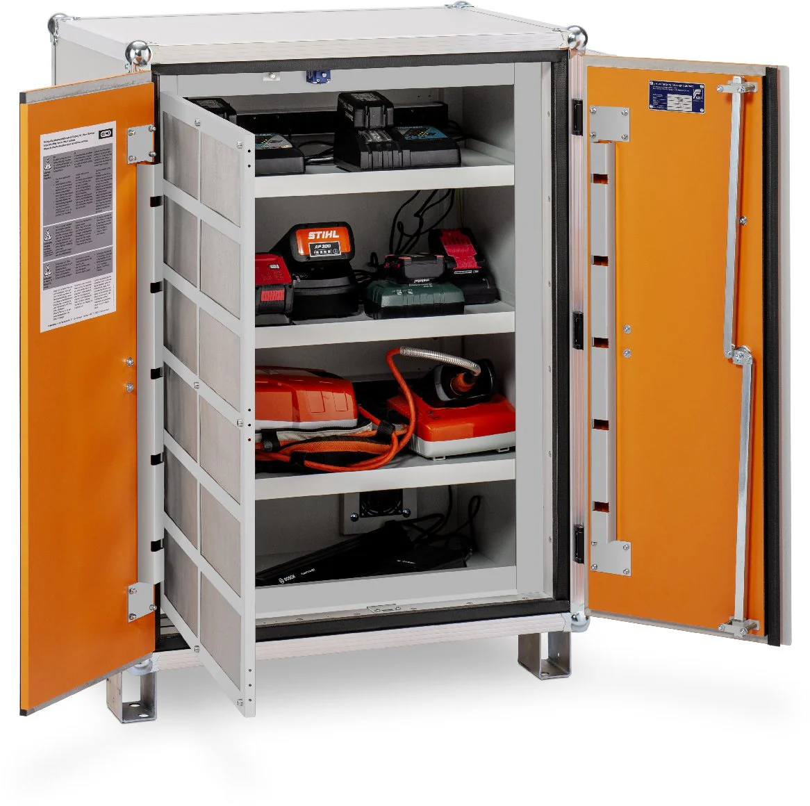 CEMO Akku-Ladeschrank Premium Plus 8/10, 230 V mit Füßen 211.7046.000 - Image 4