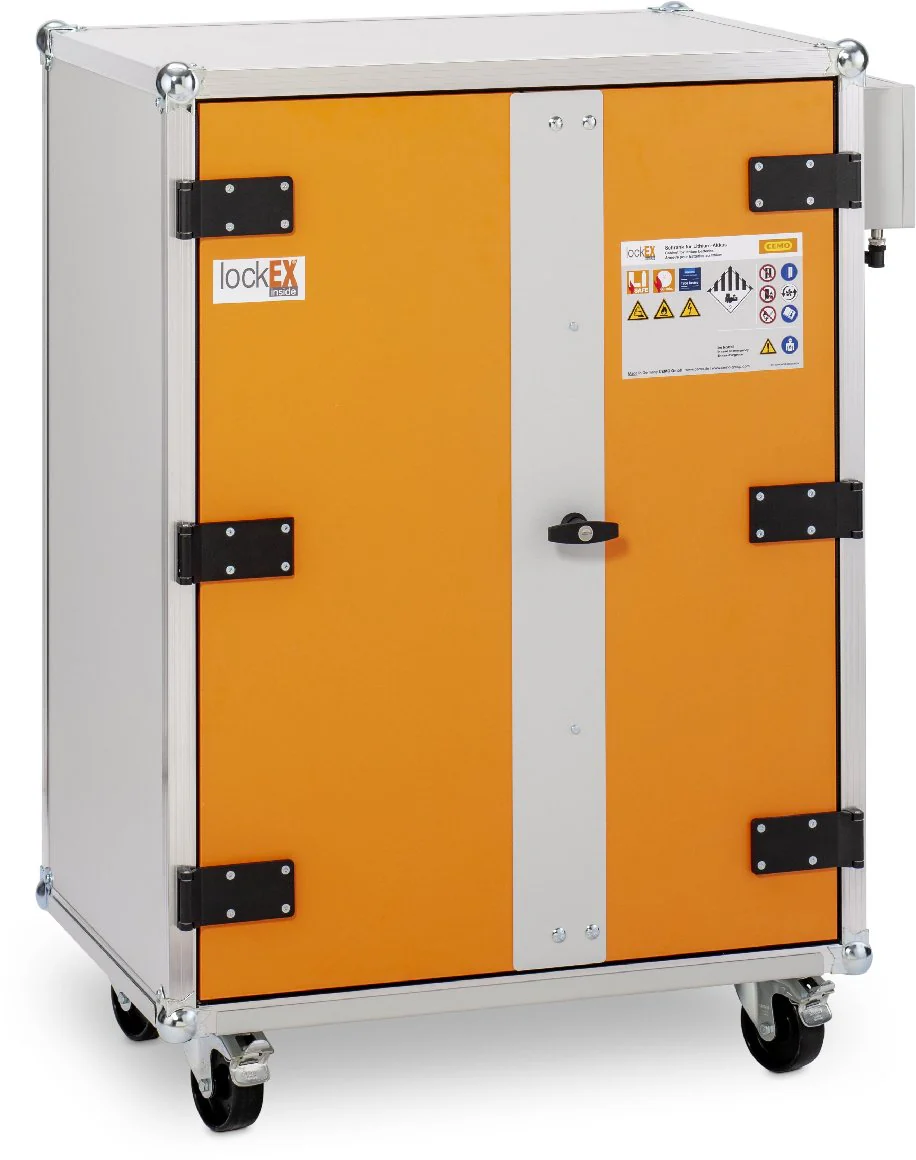 CEMO Akku-Ladeschrank Premium Plus 8/10, 230 V mit Rollen 211.7046.020 - Image 3