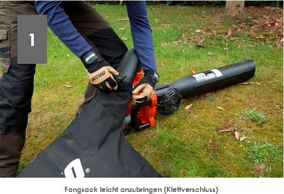 ECHO Benzin-Saughäcksler ES-255ES 2in1 - Bläser mit Saugeinrichtung - Image 2
