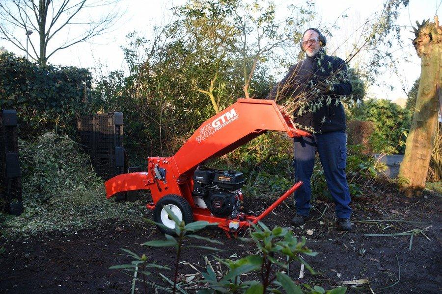 GTM Professional Benzin-Häcksler GTS902CGTO - mit drehbarem Auswurf - Image 3