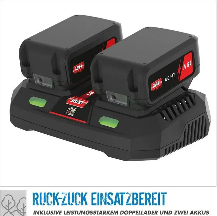 Güde Akku Freischneider FS 36-302-30 - inkl. 2x 18V Akku und Doppelladegerät - Image 6