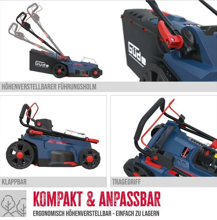 Güde Akku-Rasenmäher RM 36-402-30.37 inkl. 2x Akku und 1x Doppelladegerät - Image 5