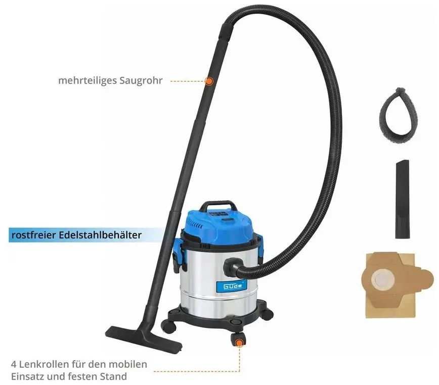 Güde Nass- und Trockensauger GNTS 20L - Image 2