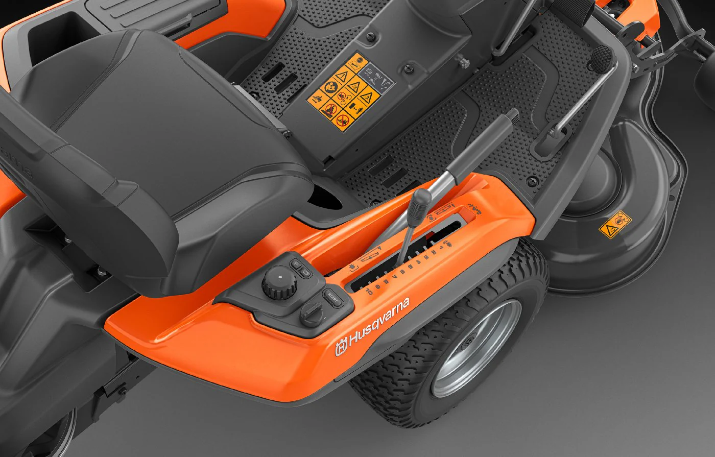 Husqvarna Akku-Frontmäher R 200iX AWD Dualbatterie - Grundgerät ohne Mähwerk - Image 13
