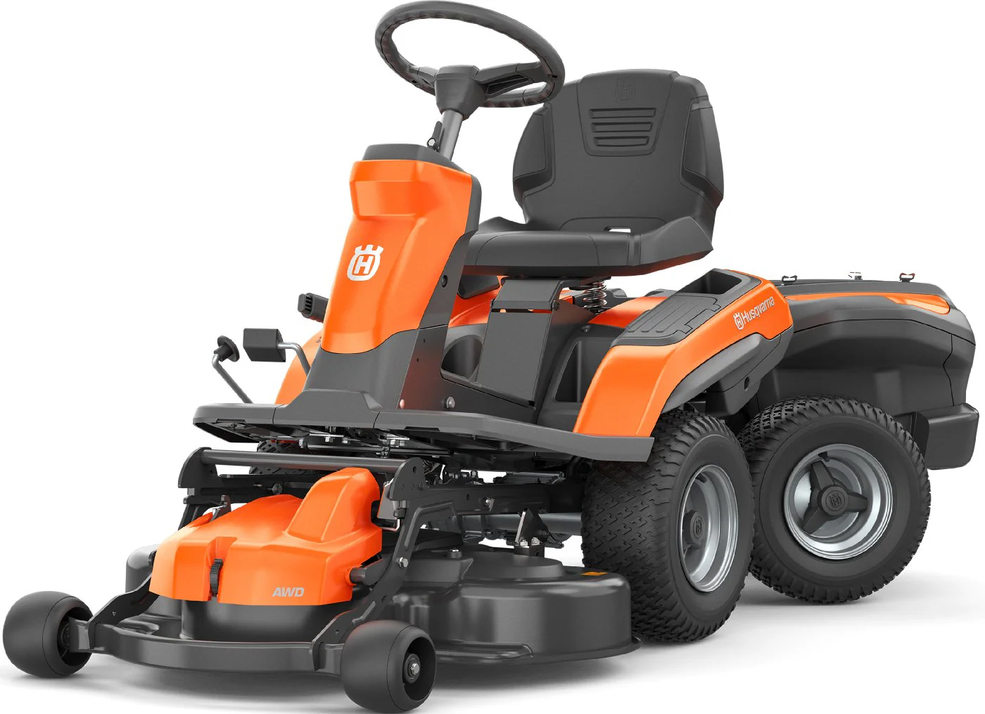 Husqvarna Akku-Frontmäher R 200iX AWD Dualbatterie - Grundgerät ohne Mähwerk - Image 2