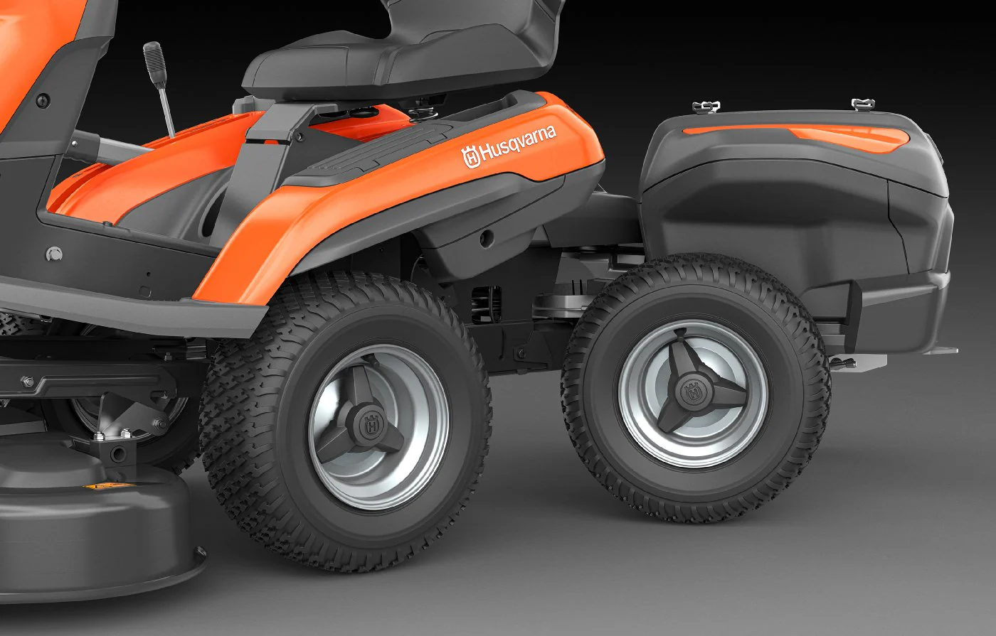 Husqvarna Akku-Frontmäher R 200iX AWD Dualbatterie - Grundgerät ohne Mähwerk - Image 9