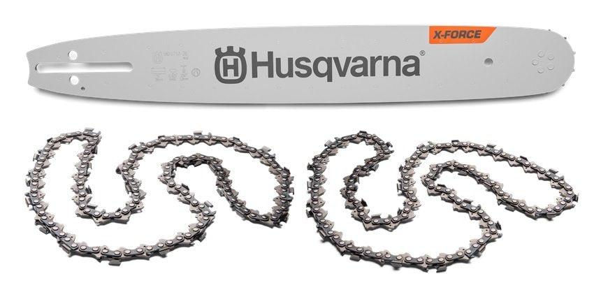 Husqvarna Ersatz-Set H25 56 TG / .325 / 1,5 mm HM Kit Kit 1x Schiene & 2x Kette H25