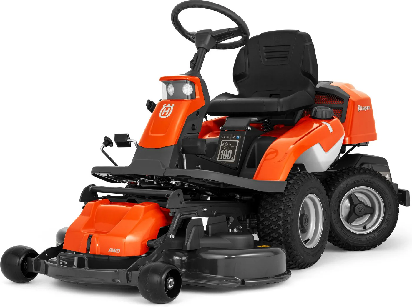Husqvarna Profi-Frontmäher R 216T AWD Combi 103 Winterpaket mit Schneeschild und Gummileiste - Image 3