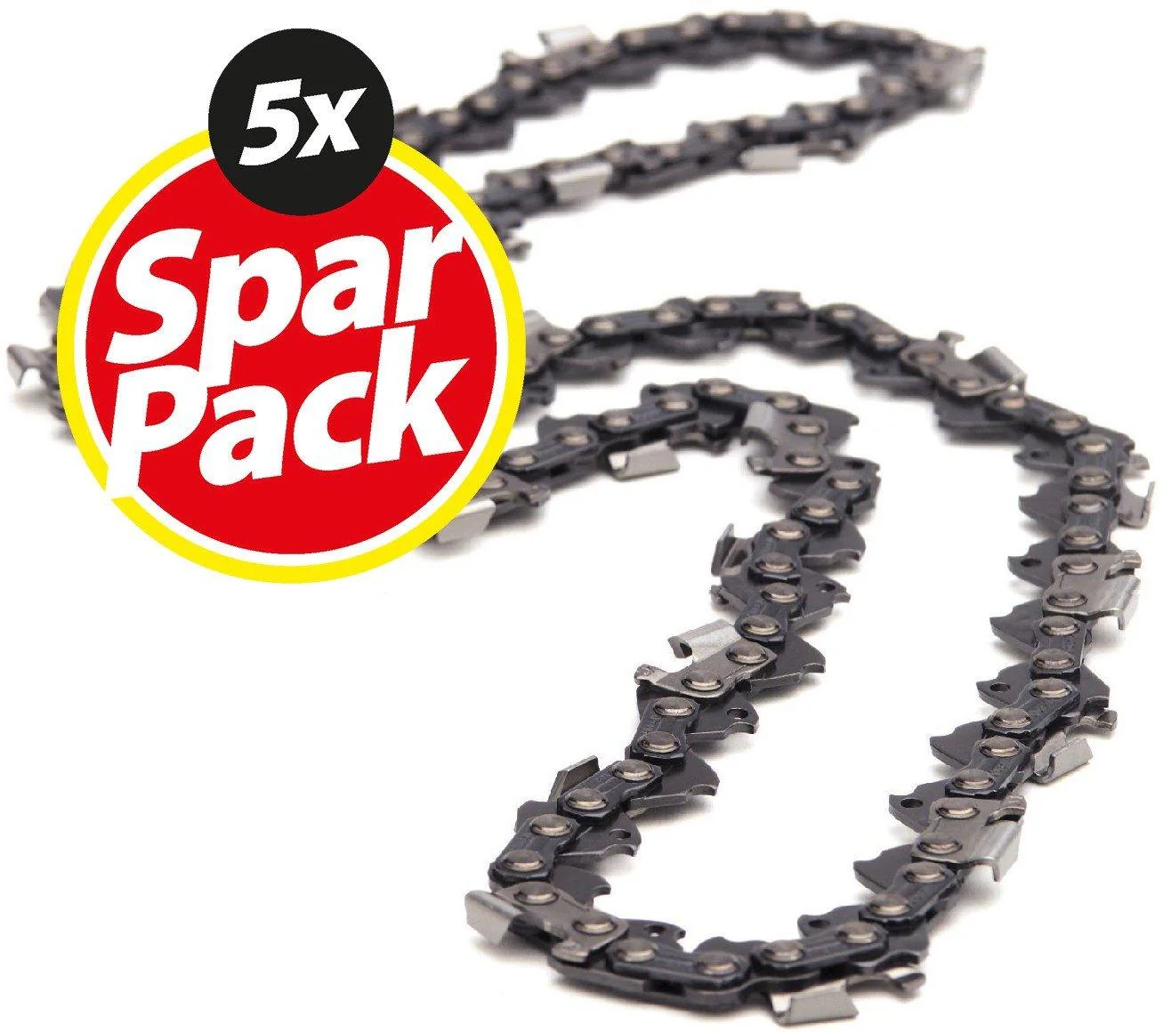 Husqvarna Sägekette 3/8" H37, 1,3 mm, 40TG, 25 cm - 5er SparPack