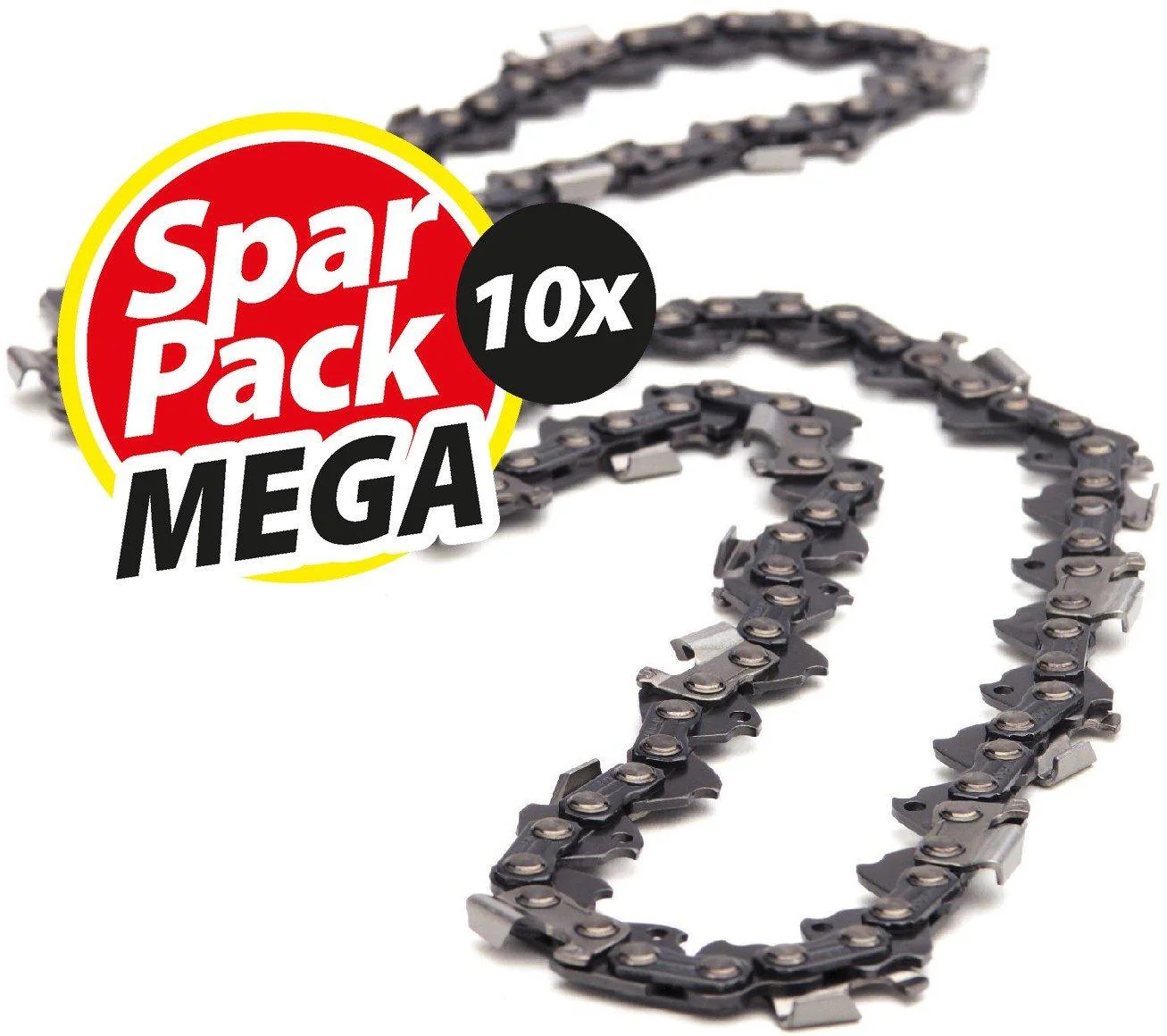 Husqvarna Sägekette 3/8" H38, 1,1 mm, 52TG, 35 cm - 10er Mega SparPack