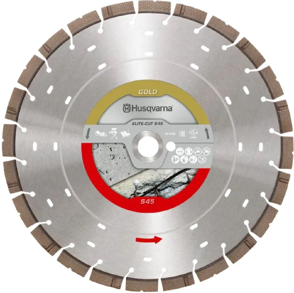 Husqvarna Trennscheibe ELITE-CUT S45 400 15 25.4/20 Leistungsgrad Gold