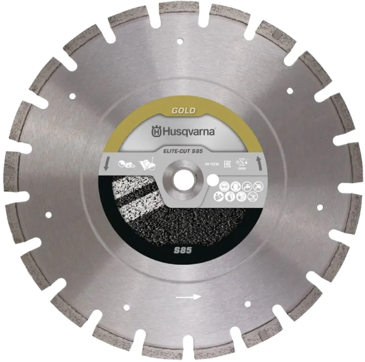 Husqvarna Trennscheibe ELITE-CUT S85 350 12 25.4/20 Leistungsgrad Gold
