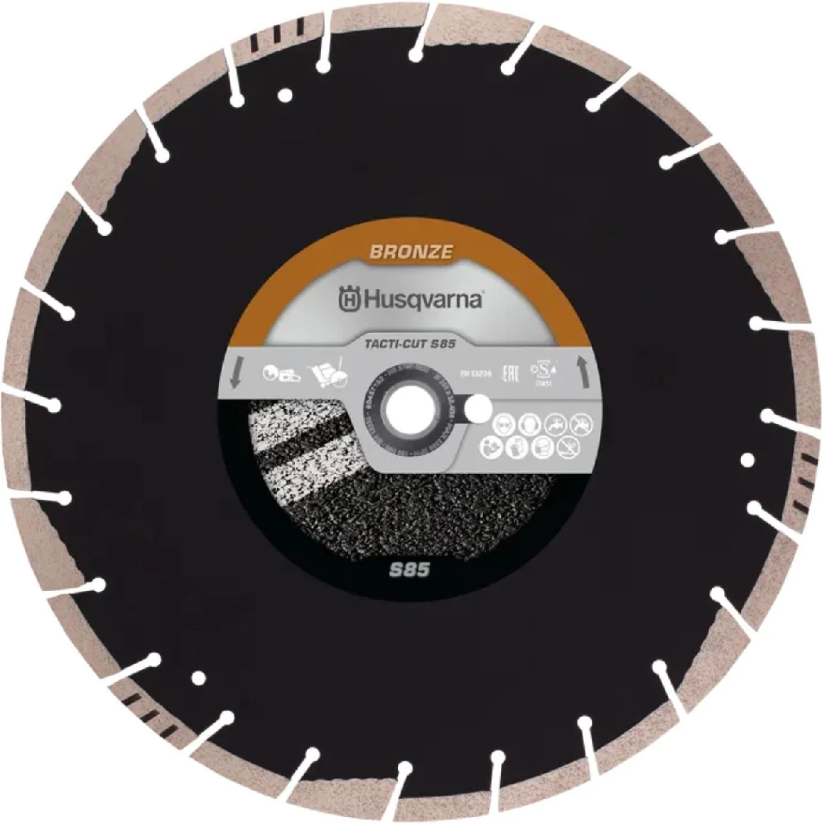 Husqvarna Trennscheibe TACTI-CUT S85 350 10 25.4/20 Leistungsgrad Bronze