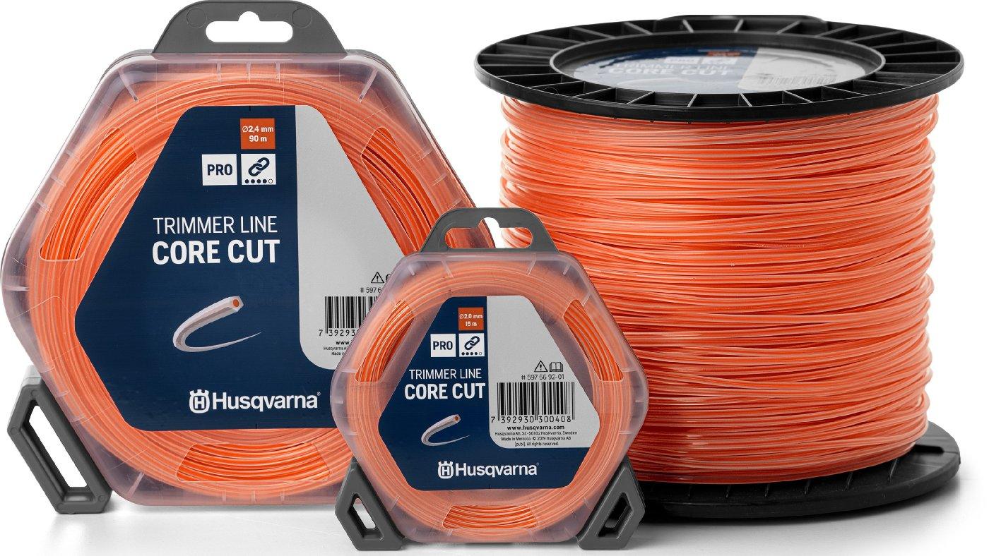 Husqvarna Trimmerfaden Core-Cut 2,4mm / 240 m Länge