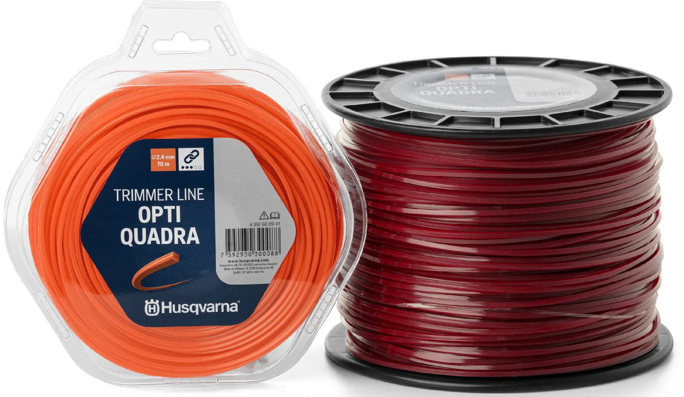 Husqvarna Trimmerfaden Opti-Quadra 3,3mm / 183 m Länge