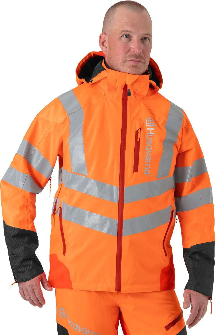 Husqvarna Wetterschutzjacke Technical Vent High Viz - Image 3