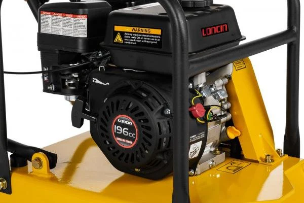 Lumag Benzin-Rüttelplatte RP 1400PRO inkl. Gummimatte und Fahrwerk - Image 4