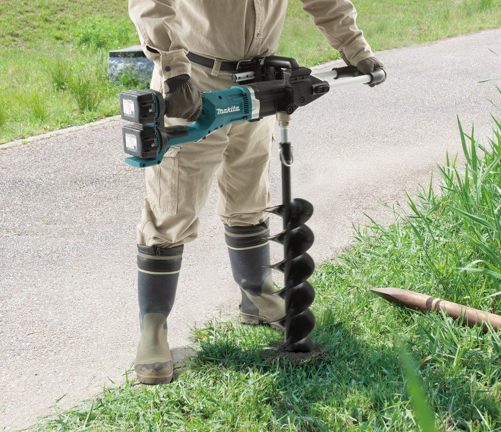 Makita Akku-Erdbohrer 2 x 18 V LXT-System DDG460ZX7 ohne Akku und Ladegerät - Image 7
