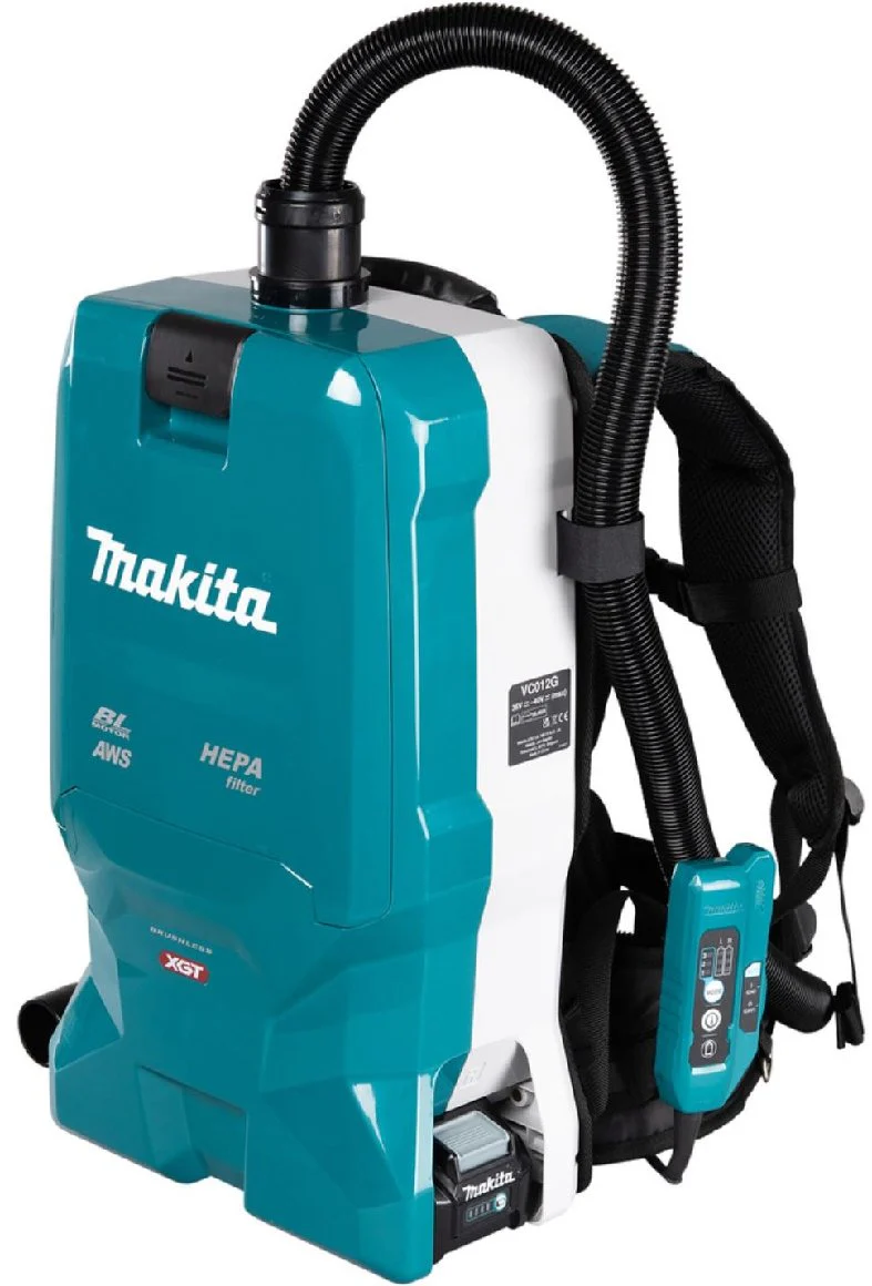 Makita Akku-Rucksackstaubsauger VC012GZ01 - ohne Akku und Ladegerät