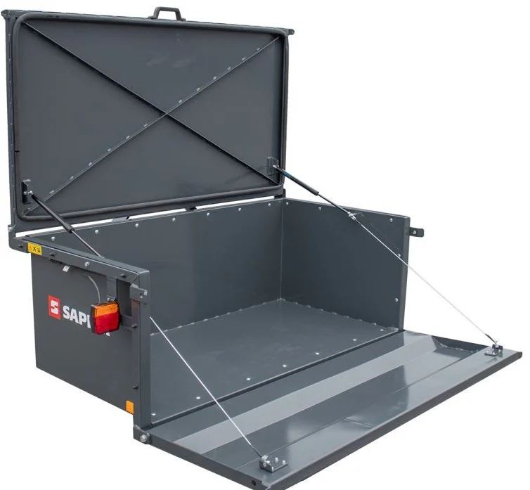SAPHIR Transportbox TB 141 - Euro- und Dreipunktaufnahme, Spritzwassergeschützt - Image 3