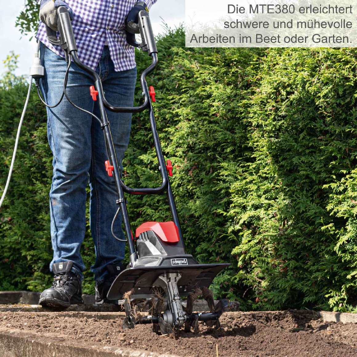 Scheppach Elektro-Motorhacke MTE380 - Image 9