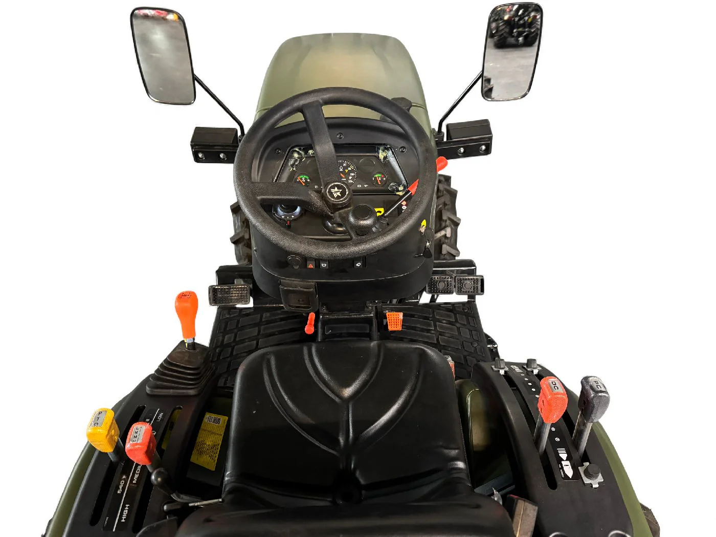 Startrac Allrad-Kleintraktor 22 Nato-Grün mit Industriebereifung - Image 9