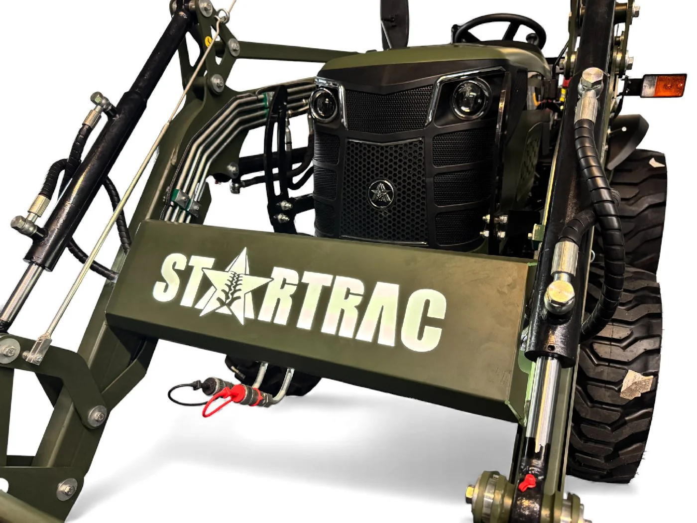 Startrac Allrad-Kleintraktor 26 9+9 mit Frontlader inklusive Schaufel -Grundmaschine ohne Bereifung -5 Farben wählbar - Image 7
