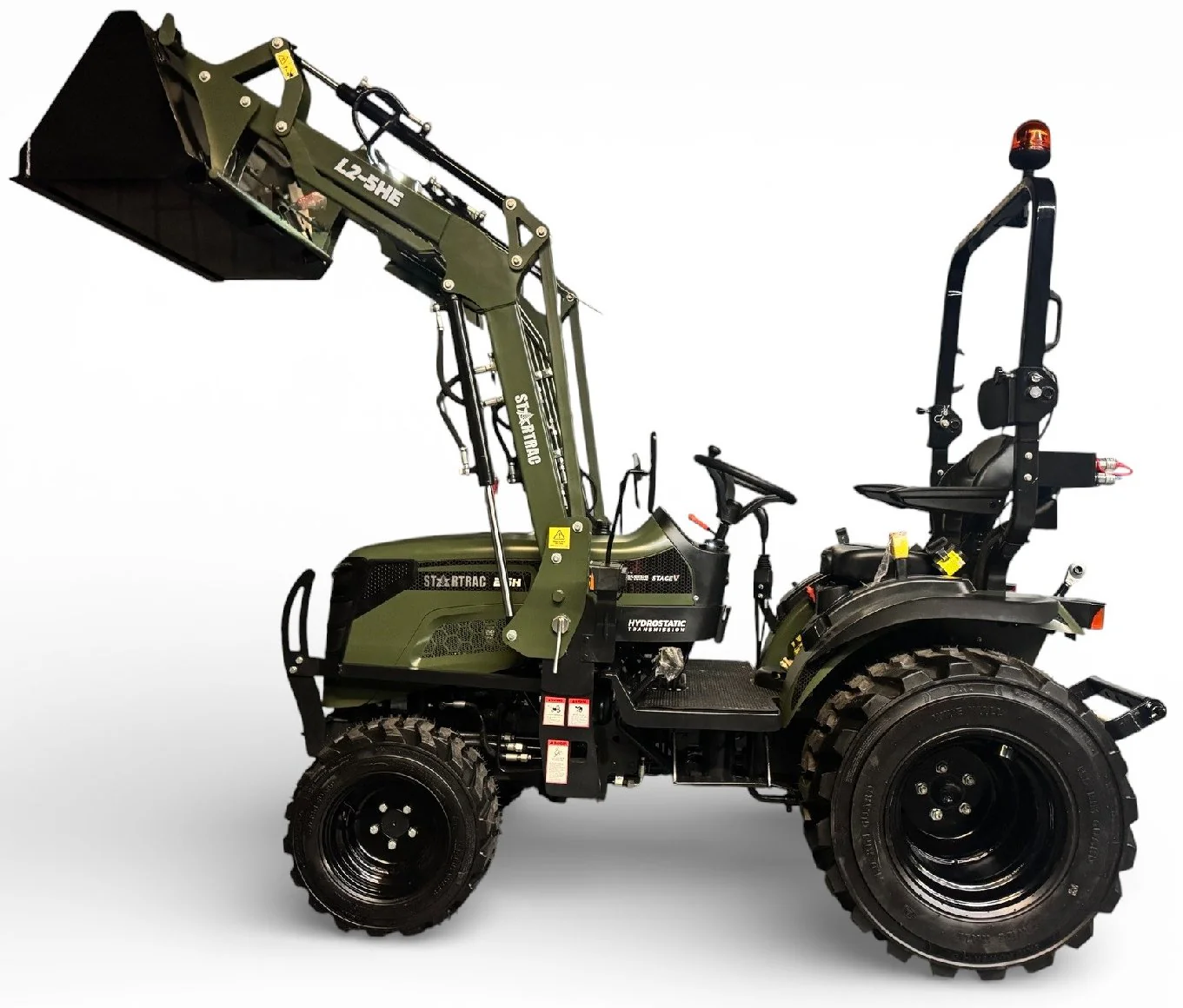 Startrac Allrad-Kleintraktor 26 HST mit Frontlader inklusive Schaufel -Grundmaschine ohne Bereifung -5 Farben wählbar - Image 3