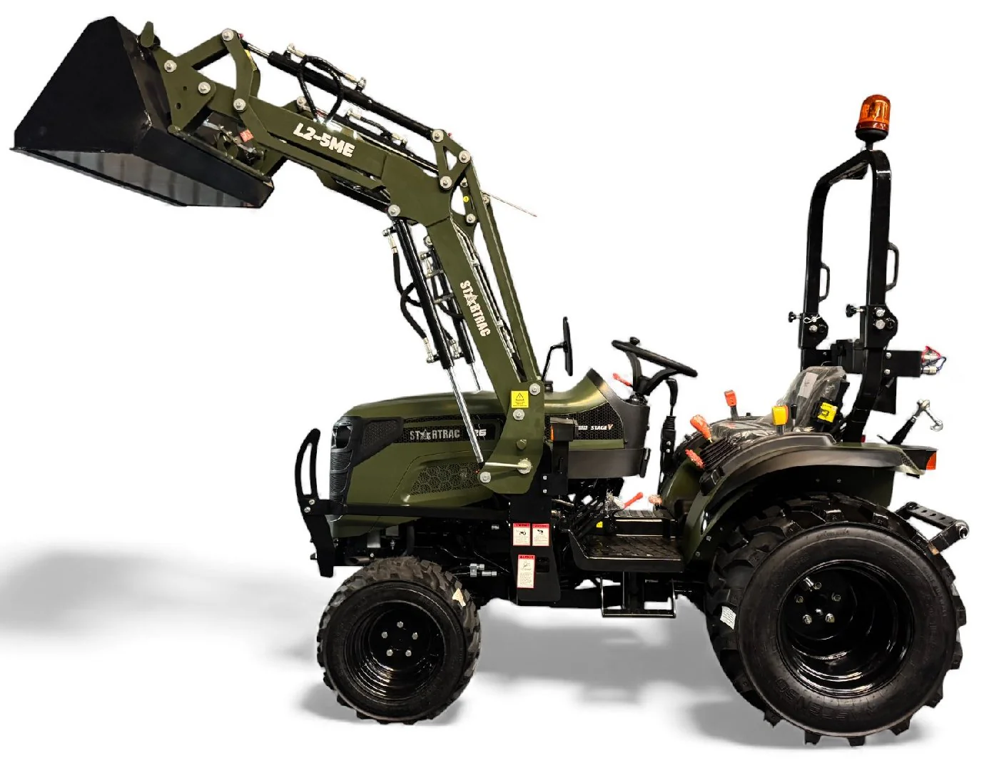 Startrac Allrad-Kleintraktor 26 mit Frontlader inklusive Schaufel -Grundmaschine ohne Bereifung -5 Farben wählbar - Image 3