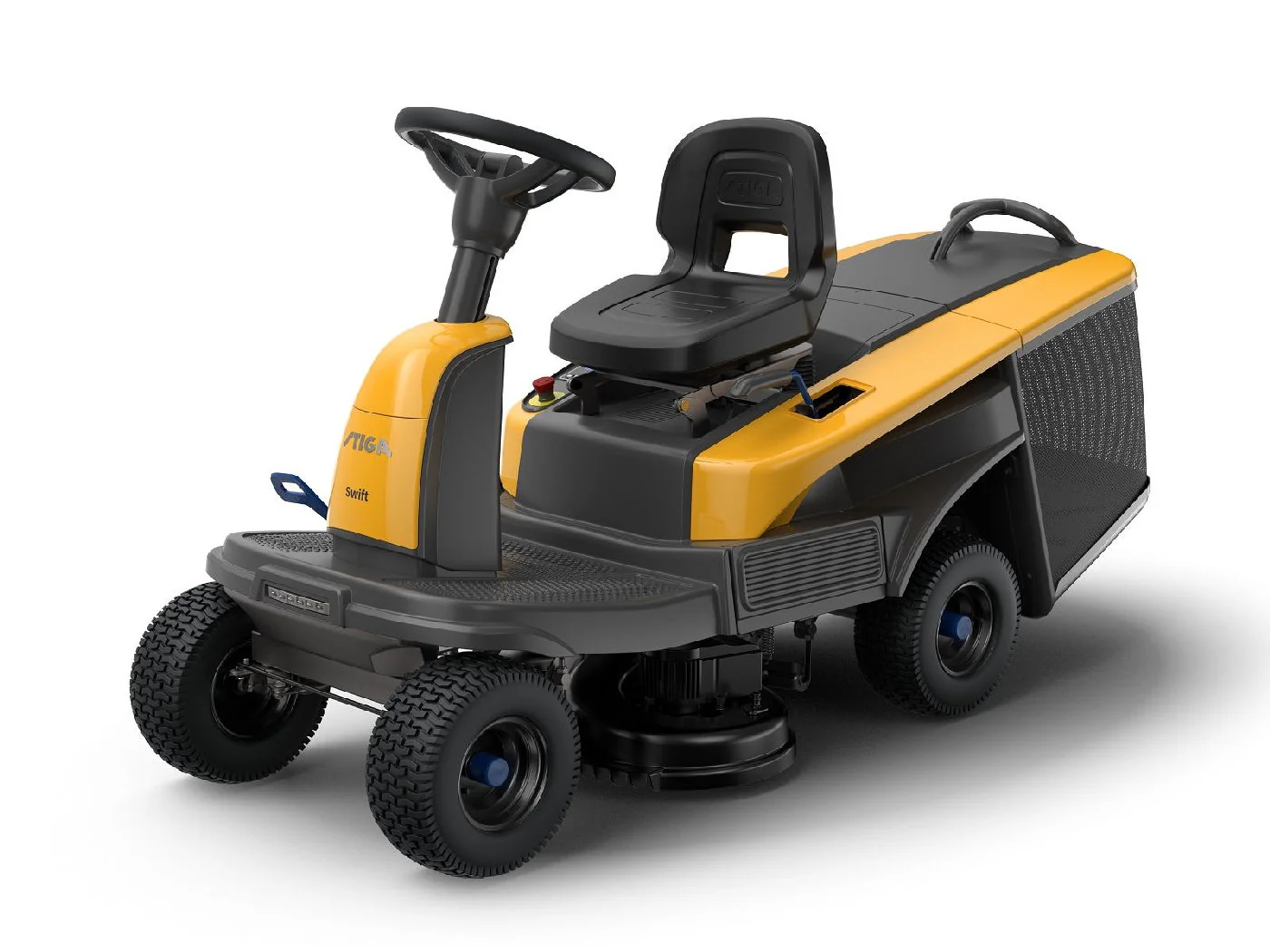 Stiga Akku-Aufsitzmäher Swift 372e mit 4 x 5 Ah Akkus und 1 x Ladegerät - Image 2
