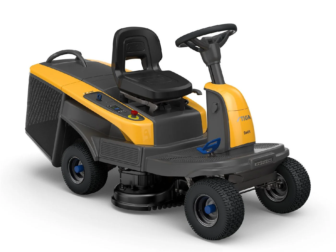 Stiga Akku-Aufsitzmäher Swift 372e mit 4 x 5 Ah Akkus und 1 x Ladegerät - Image 3