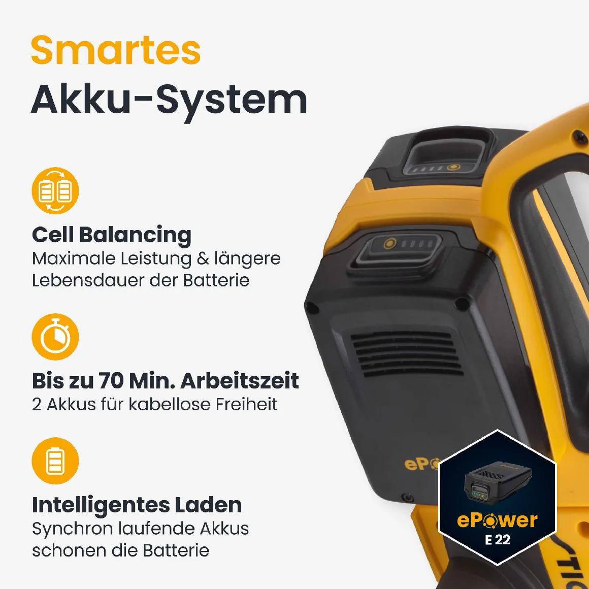 Stiga Akku-Heckenschere HT 300e Kit mit 2 x 2 Ah Akku und Ladegerät - Image 5