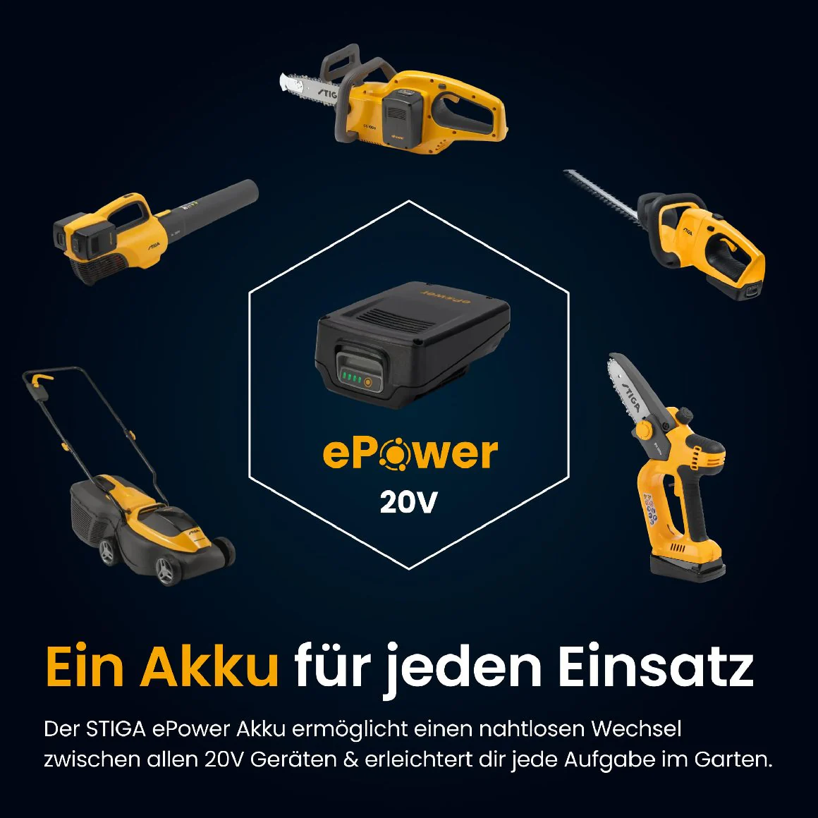 Stiga Akku-Heckenschere HT 300e Kit mit 2 x 2 Ah Akku und Ladegerät - Image 6