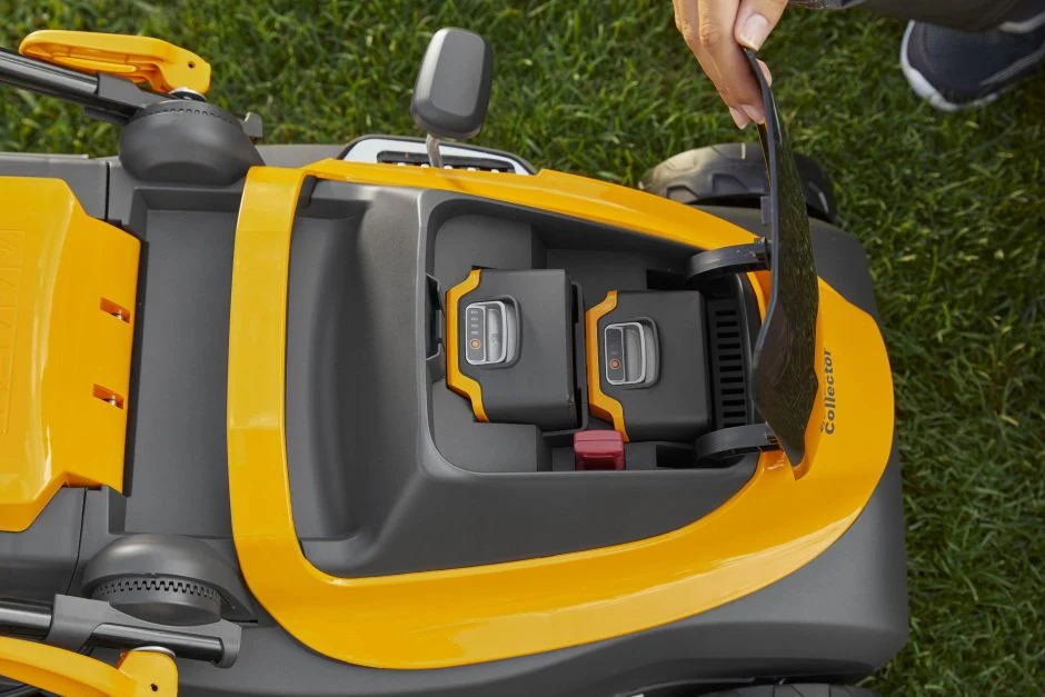 Stiga Akku-Rasenmäher Collector 136e Vorteils-Set mit Trimmer GT 100e - inkl 2x Akku 20v/2Ah und 2x LG C 215 M - Image 11