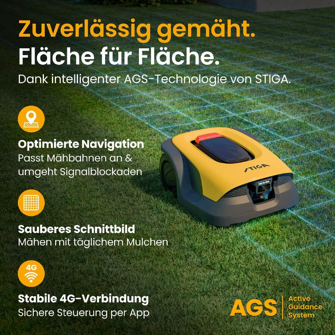 Stiga kabelloser Mähroboter A 6v - mit kostenloser Abdeckung - Image 10