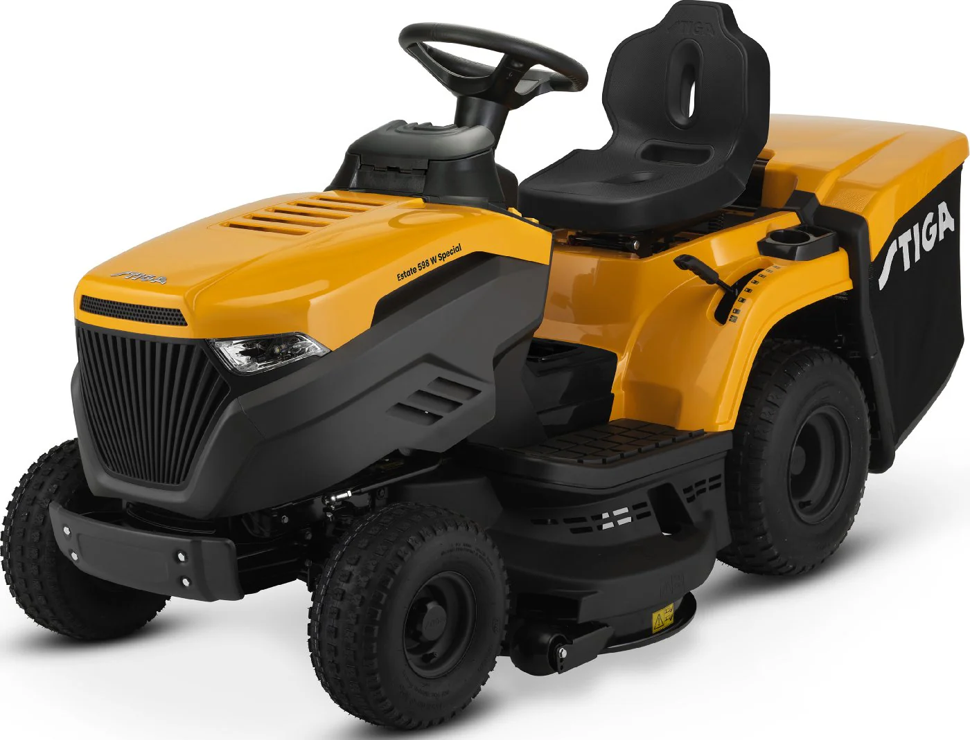 Stiga Rasentraktor Estate 598 W Special HONDA - Winterpaket mit Schneeschild und Schneeketten - Image 5