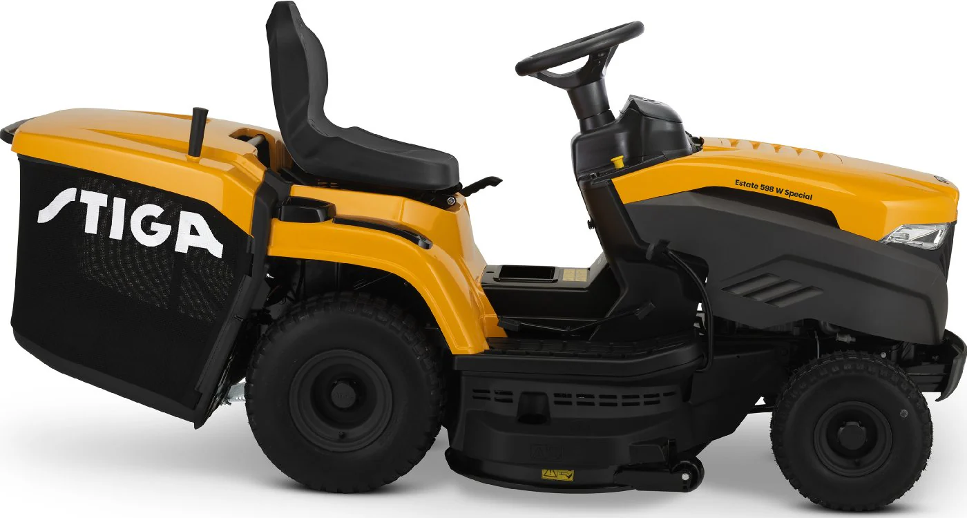 Stiga Rasentraktor Estate 598 W Special HONDA - Winterpaket mit Schneeschild und Schneeketten - Image 6