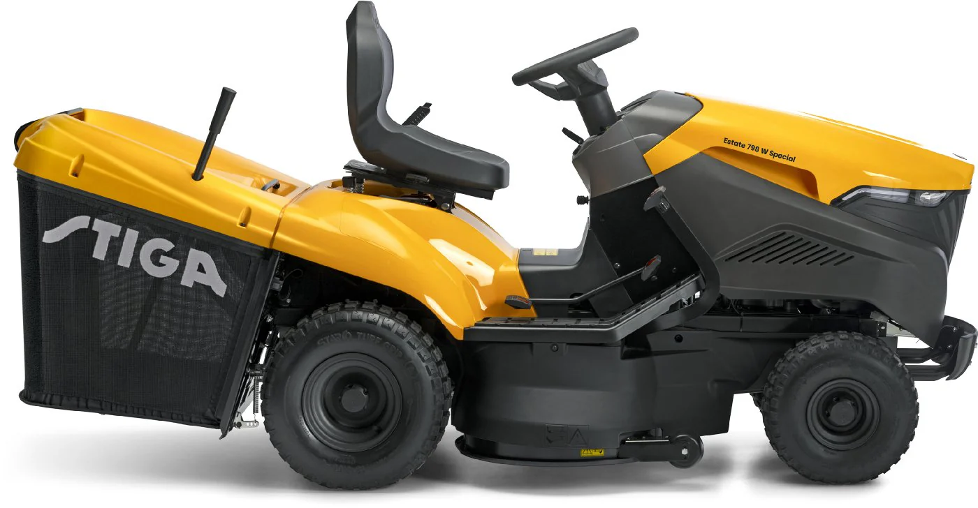 Stiga Rasentraktor Estate 798 W Special HONDA Winterpaket mit 120 cm Schneeschild, PTO-Kit und Schneeketten - Image 3