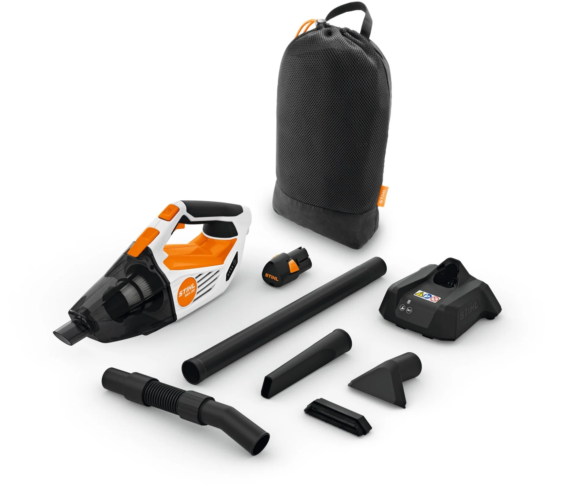 STIHL Akku-Handsauger SEA 20 mit Akku AS 2 und Ladegerät AL 1