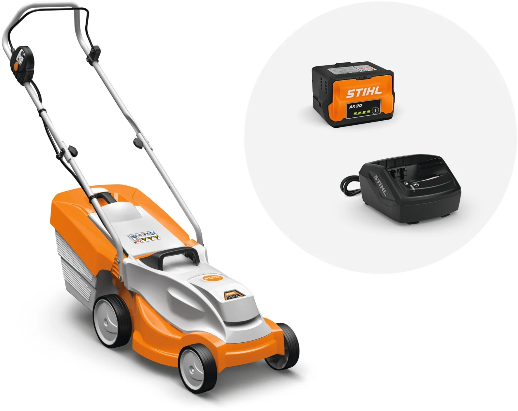 STIHL Akku-Rasenmäher RMA 235 Set mit Akku AK 20 und Ladegerät AL 101 - Image 2