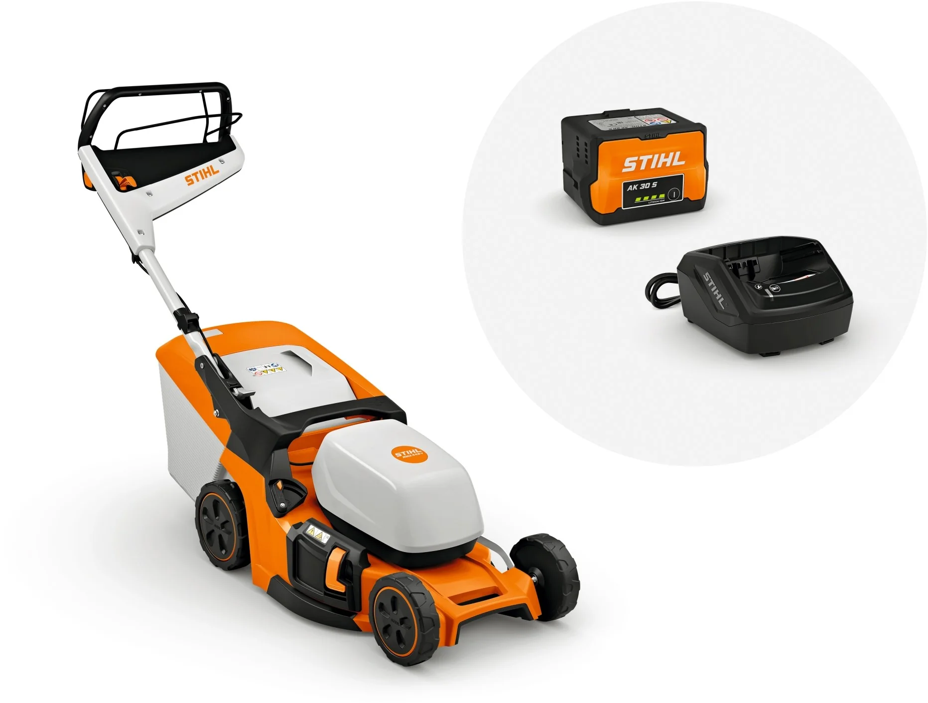 STIHL Akku-Rasenmäher RMA 448 V, mit Akku AK 30 S und Ladegerät AL 101 - Image 2
