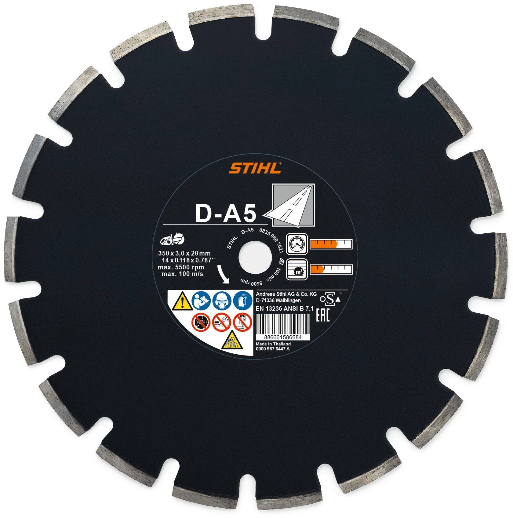 STIHL Trennscheibe D-A5 Ø 300mm/12" - Image 2