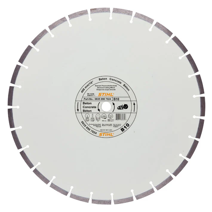 STIHL Trennschleifscheibe D-B10 Ø 400 mm / 16"