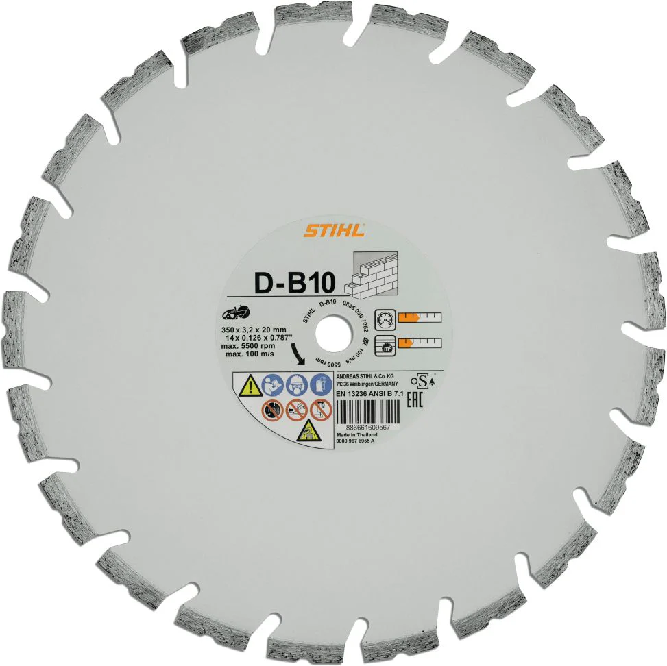 STIHL Trennschleifscheibe D-B10 Ø 400 mm / 16" - Image 2